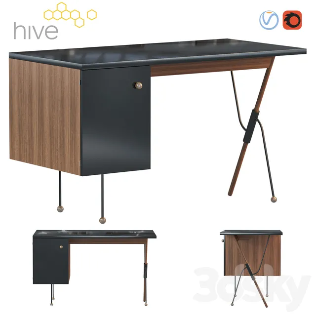 Table 3D Models – 62 desk