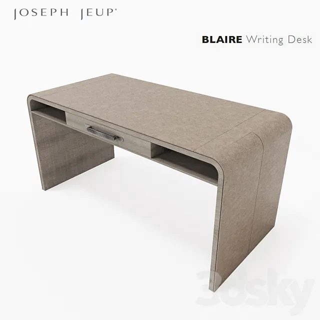 Joseph Jeup Blaire Writing Desk 3DS Max - thumbnail 3