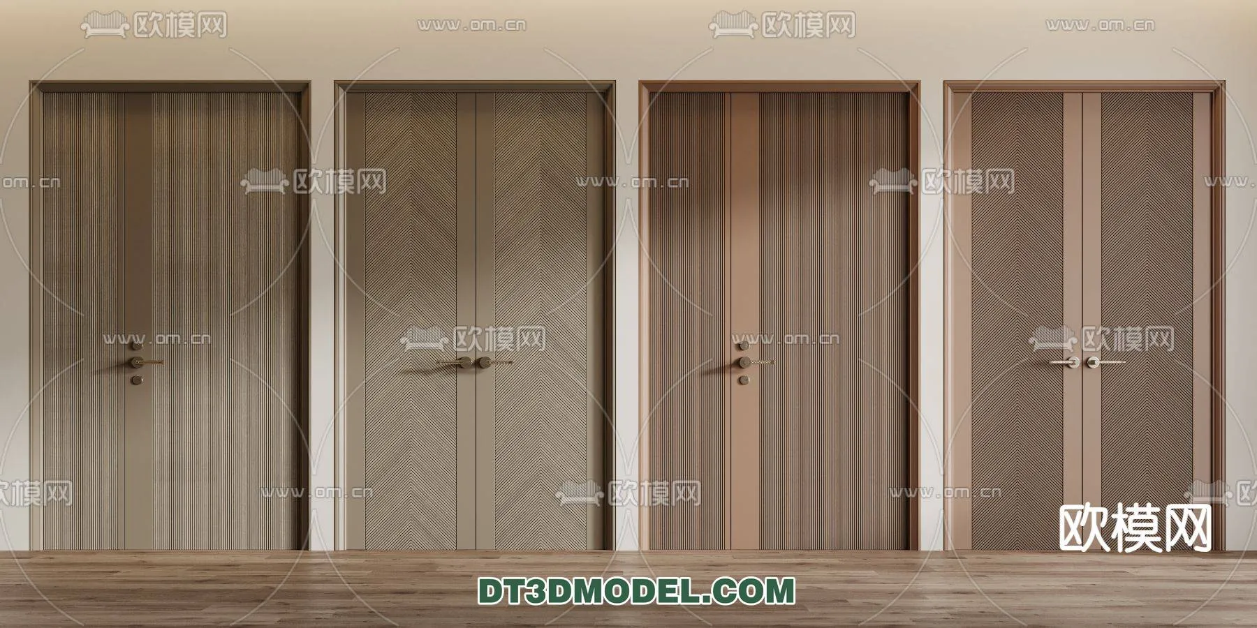 WABI SABI STYLE 3D MODELS – DOORS – 0003