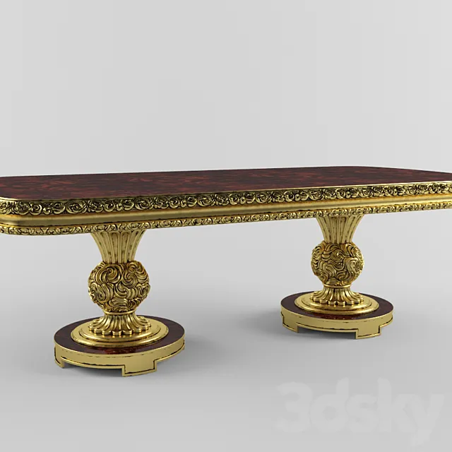 Table 3D Models – Arredamenti Grand Royal art.406