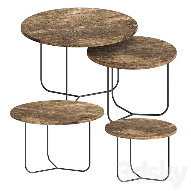 Table 3D Models – Centro tafel set