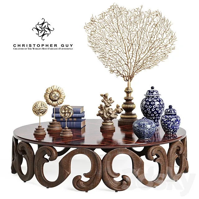 Table 3D Models – Christopher Guy Cocteau Table