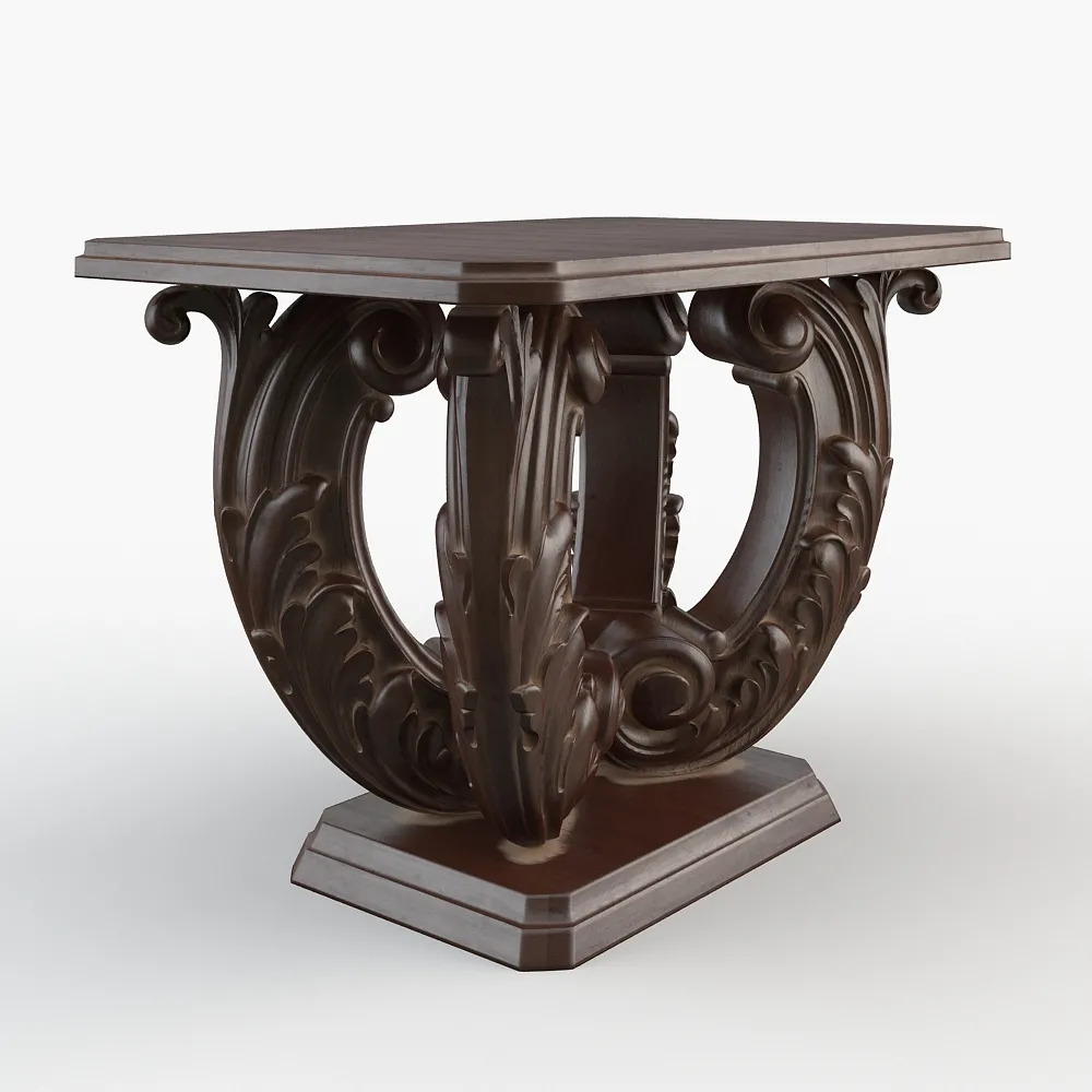 Table 3D Models – Coffee table (max 2010; fbx; obj)
