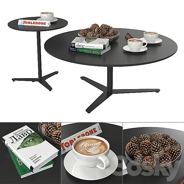 Table 3D Models – Coffee tables Lecco by Signal