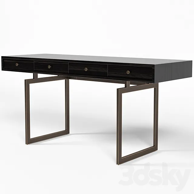 Table 3D Models – Desk Executive (max; fbx)