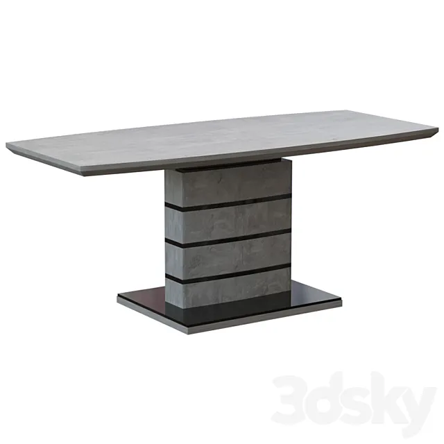 Table 3D Models – Dining table LEONARDO