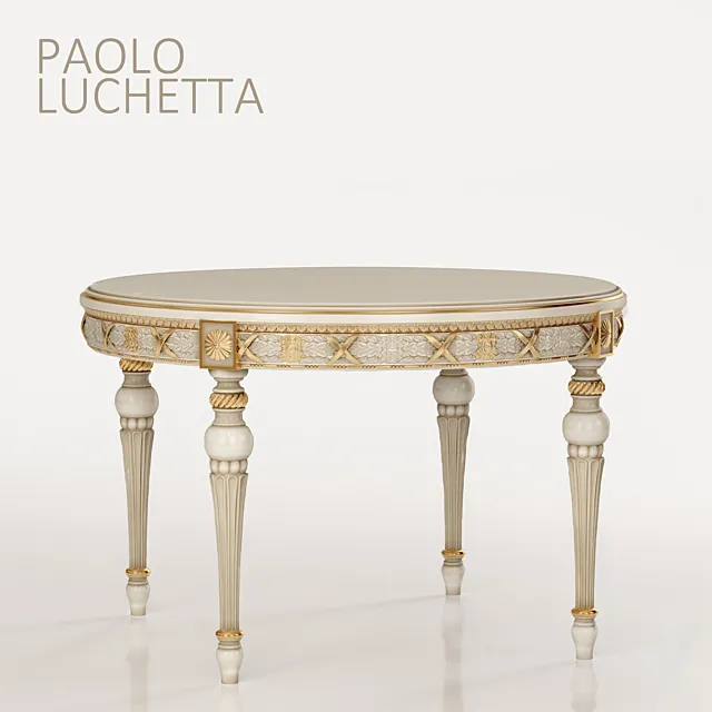Table 3D Models – Dining Table PAOLO LUCCHETTA