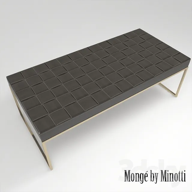 Table 3D Models – Monge by Minotti