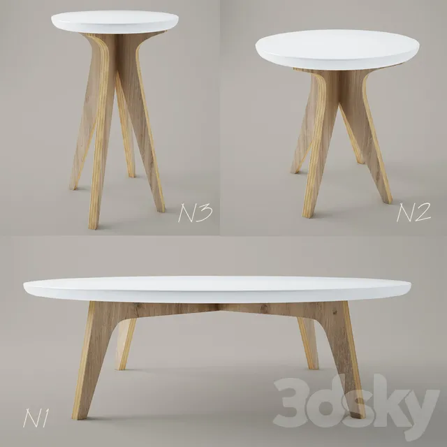 Table 3D Models – ODESD2 tables