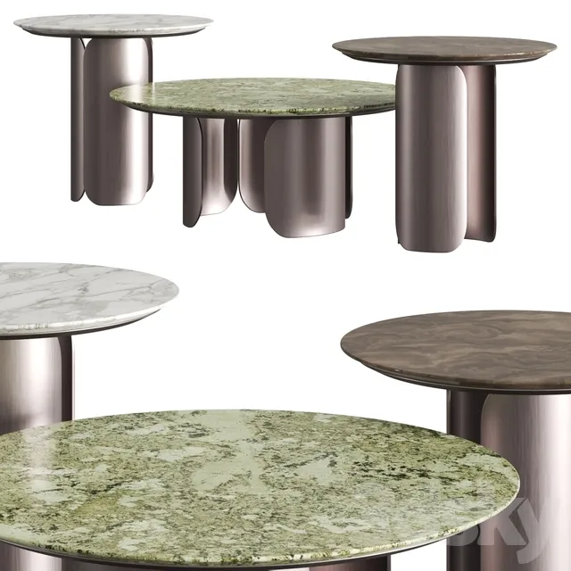 Table 3D Models – Opera Contemporary Gabriel Coffee Tables