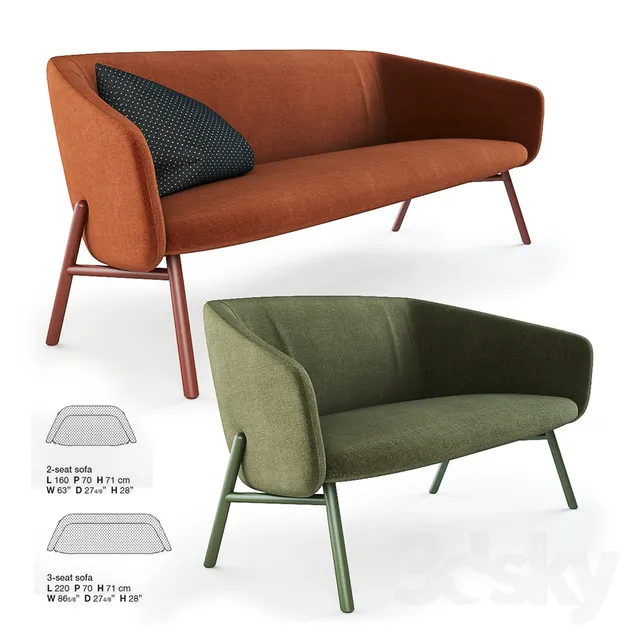Furniture – Sofa 3D Models – 0326