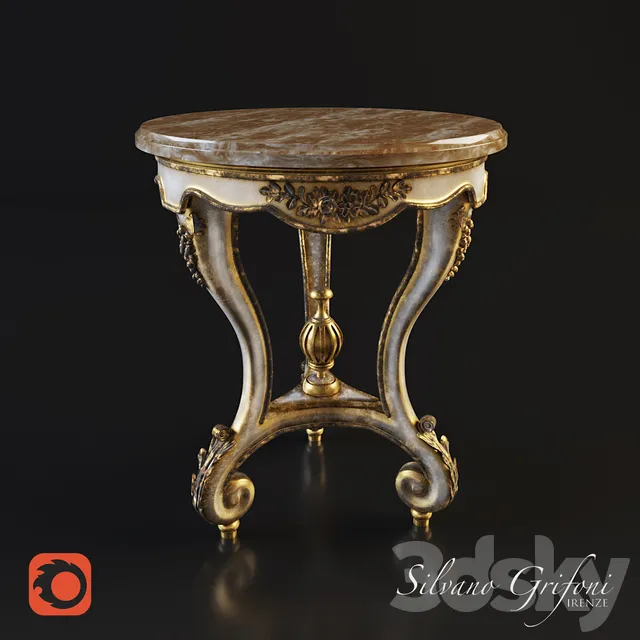 Table 3D Models – Table Silvano Grifoni 3419