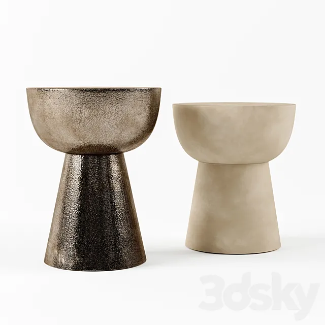 Table 3D Models – Zara home diabolo