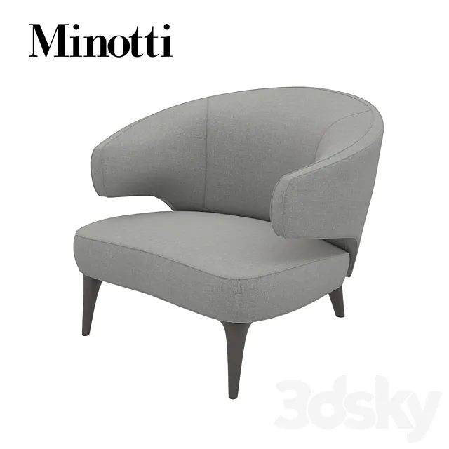 Chair and Armchair 3D Models – 0019