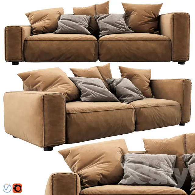 Furniture – Sofa 3D Models – 0332