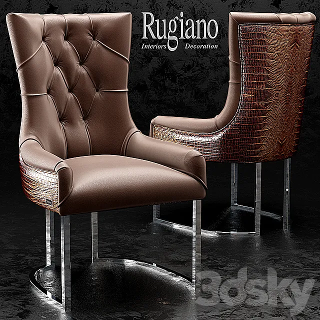 Chair and Armchair 3D Models – 0048