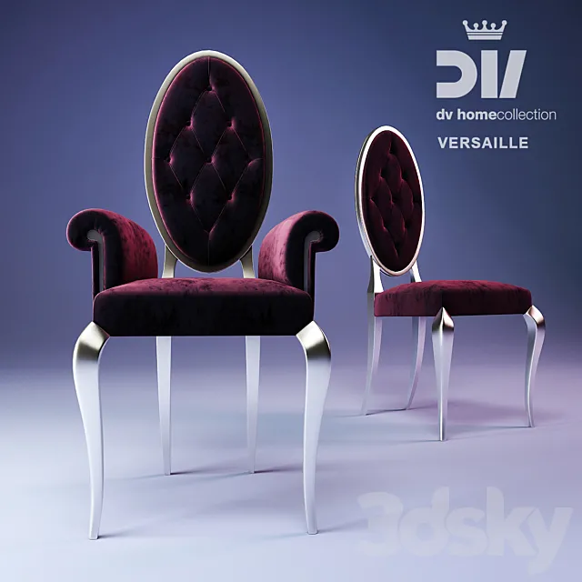 Chair and Armchair 3D Models – 0051