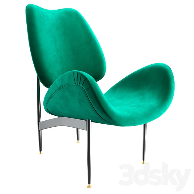 Chair and Armchair 3D Models – 0058