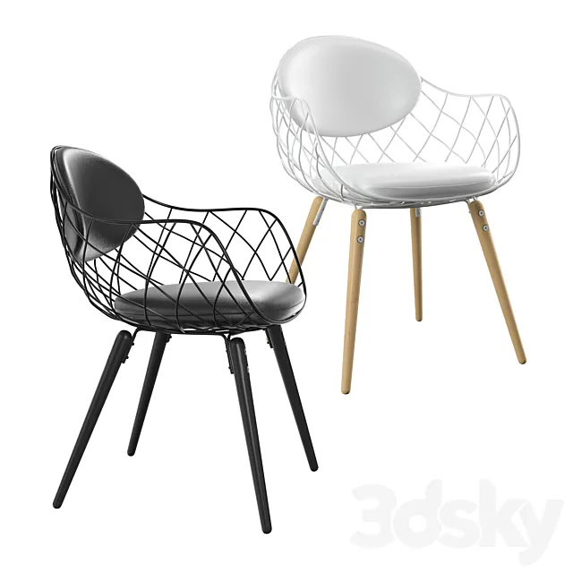 Chair and Armchair 3D Models – 0072