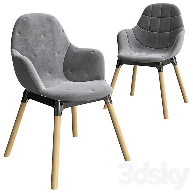 Chair and Armchair 3D Models – 0091