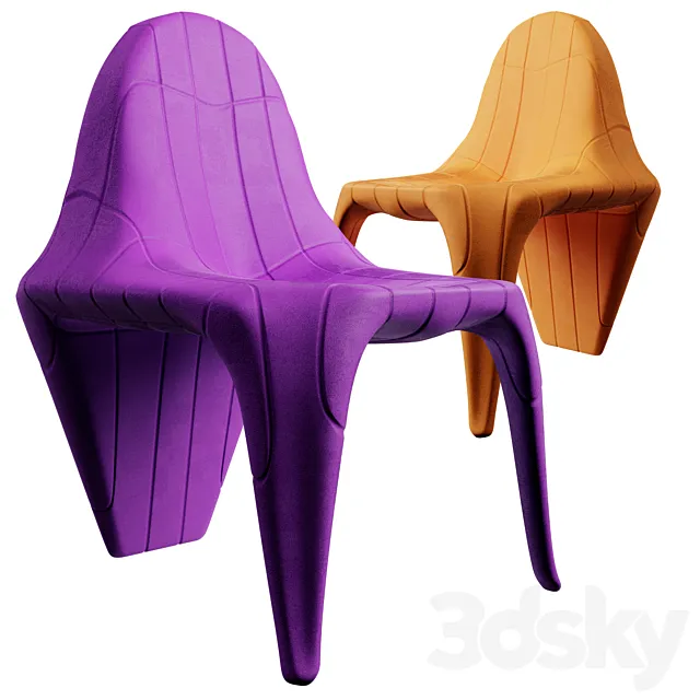 Chair and Armchair 3D Models – 0104