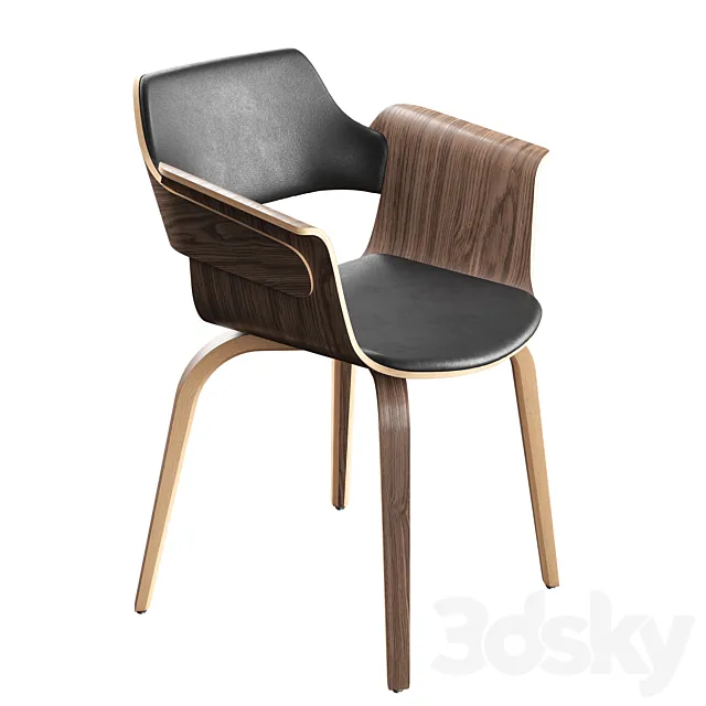PlyDesign Flagship Arm Chair 3DS Max - thumbnail 3