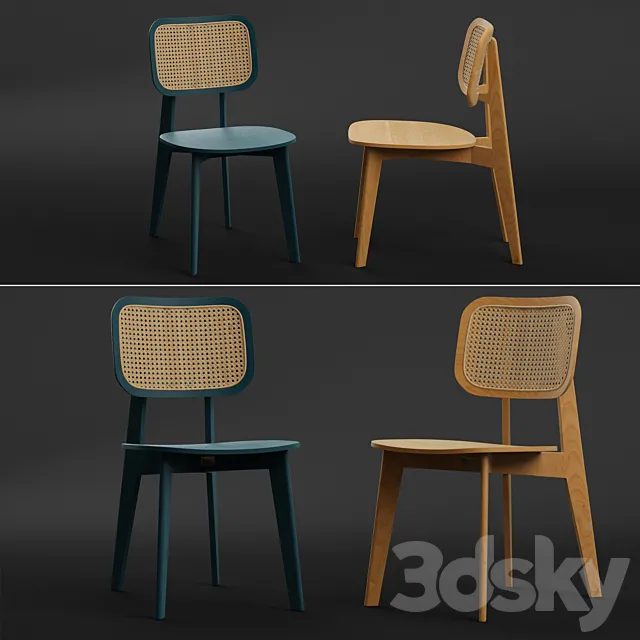 Chair and Armchair 3D Models – 0111