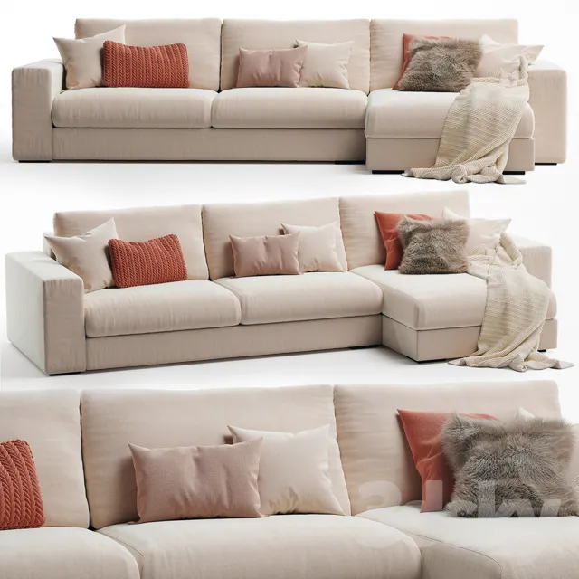 Furniture – Sofa 3D Models – 0340