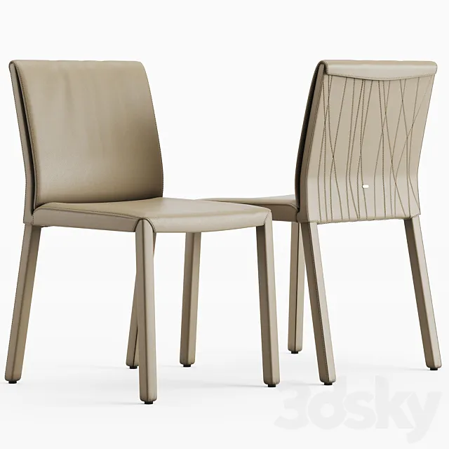 Chair and Armchair 3D Models – 0155
