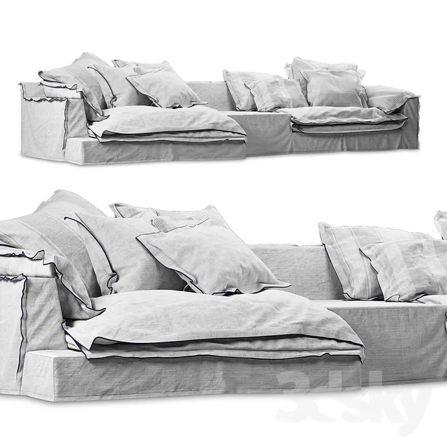 Furniture – Sofa 3D Models – 0345
