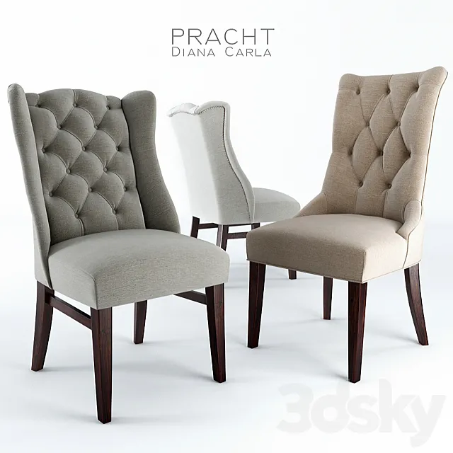 Chair and Armchair 3D Models – 0214