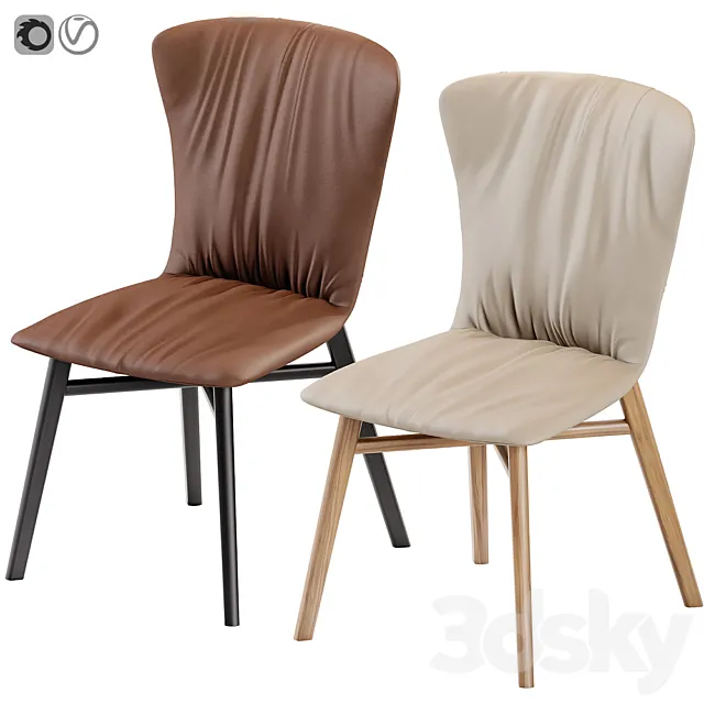 Chair and Armchair 3D Models – 0215