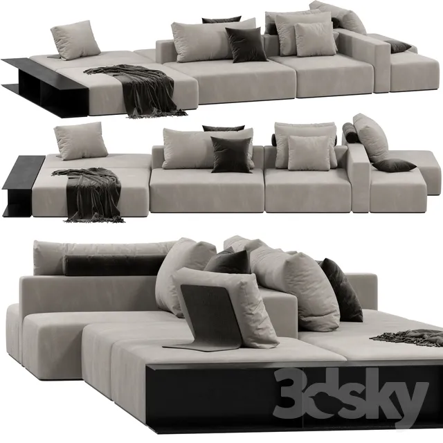 Furniture – Sofa 3D Models – 0351