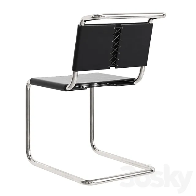 Silla B33 Chair 3DS Max - thumbnail 3