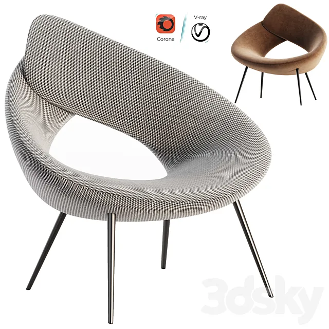 Chair and Armchair 3D Models – 0283
