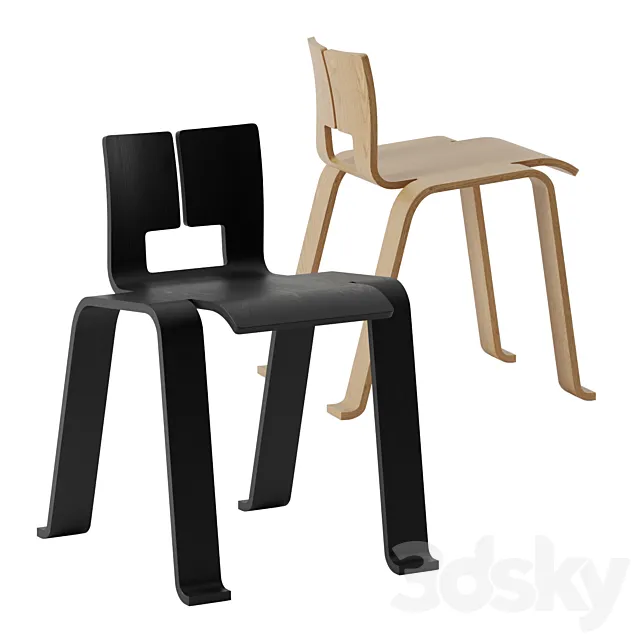 Chair and Armchair 3D Models – 0284