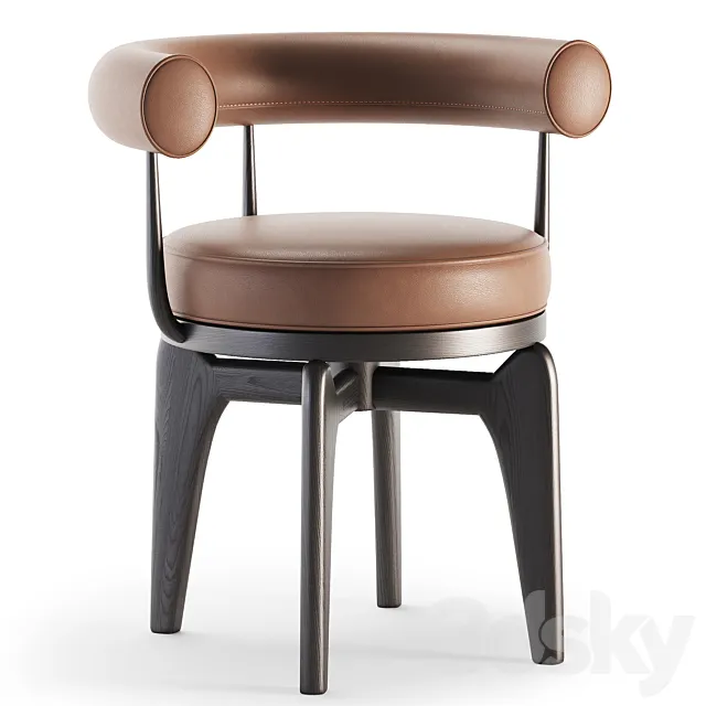 Indochine Chair 3DS Max - thumbnail 3