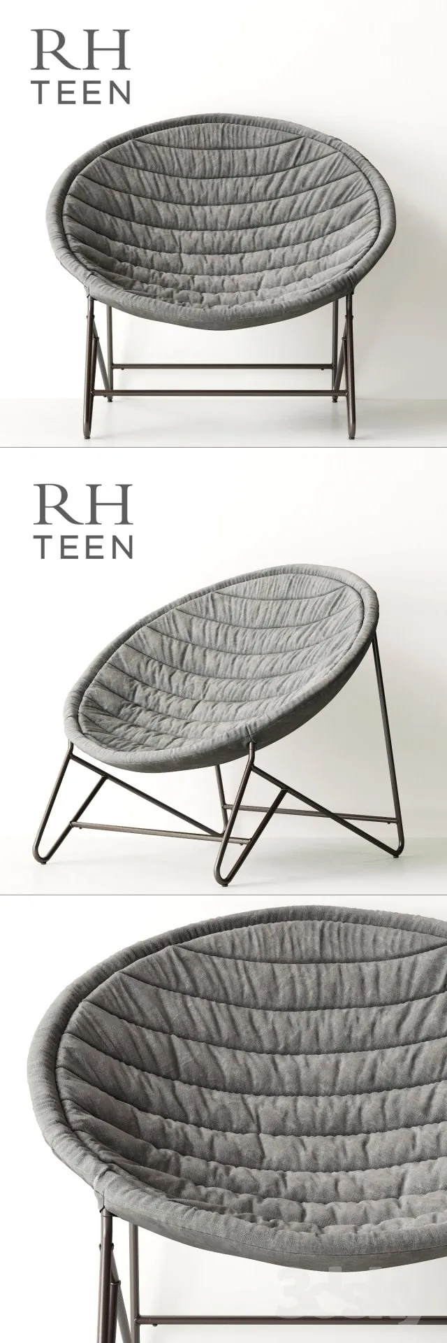 RH \/ COSMO LOUNGE CHAIR 3DS Max - thumbnail 3