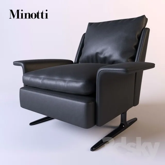 Chair and Armchair 3D Models – 0350