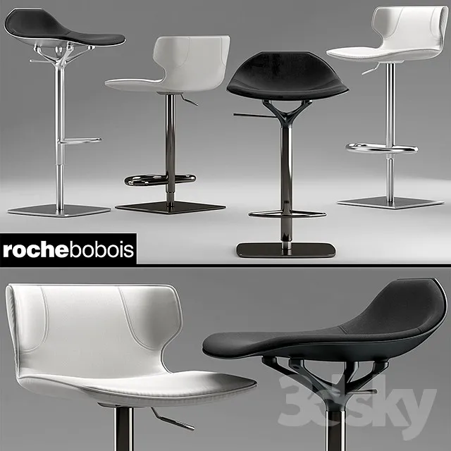 Chair and Armchair 3D Models – 0356