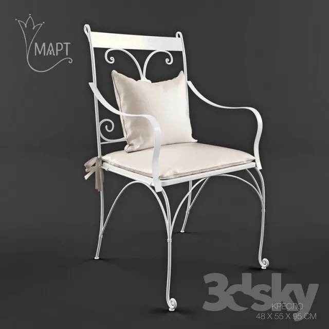 Chair and Armchair 3D Models – 0385