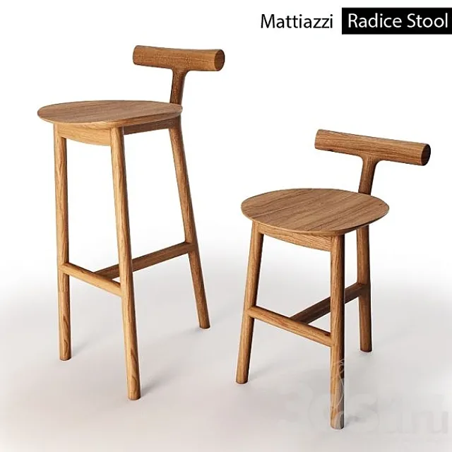 Chair and Armchair 3D Models – 0386