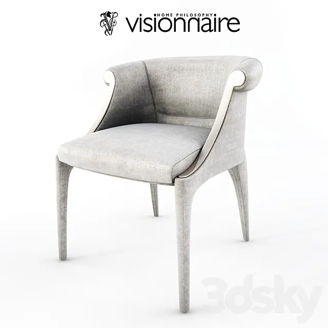 Chair and Armchair 3D Models – 0453