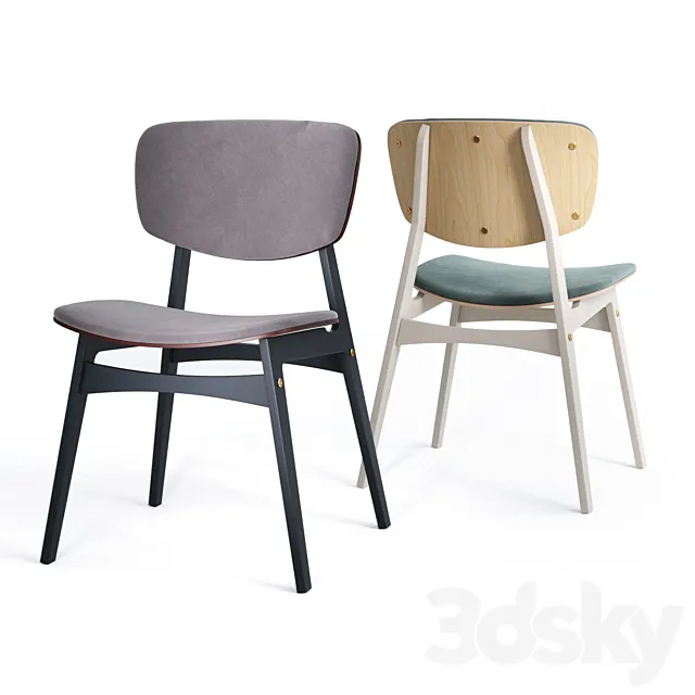 Chair and Armchair 3D Models – 0456