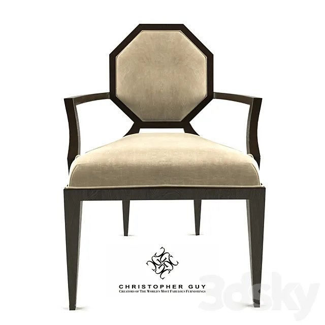 Chair Christopher Guy 30-00042 3DS Max - thumbnail 3