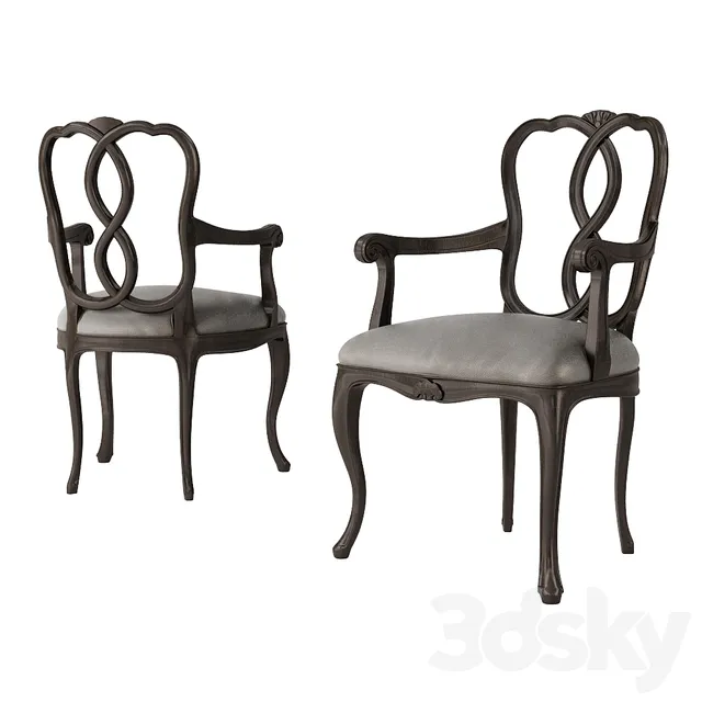 Chair and Armchair 3D Models – AngeloCappelliniOpera30088P