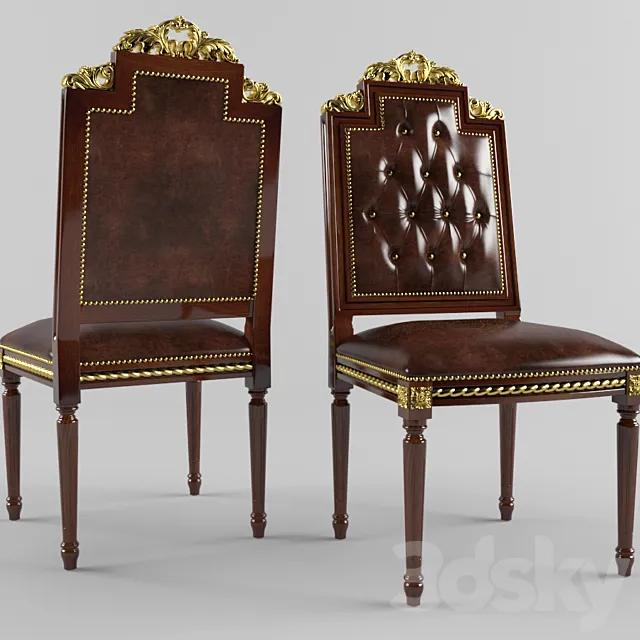 Chair and Armchair 3D Models – Arredamenti Amadeus 1610P art