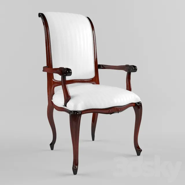 Chair and Armchair 3D Models – Arredamenti Grand Royal art.414