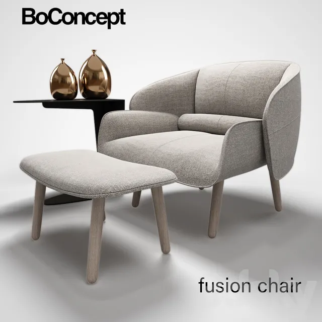 Chair and Armchair 3D Models – BoConcept fusion chair