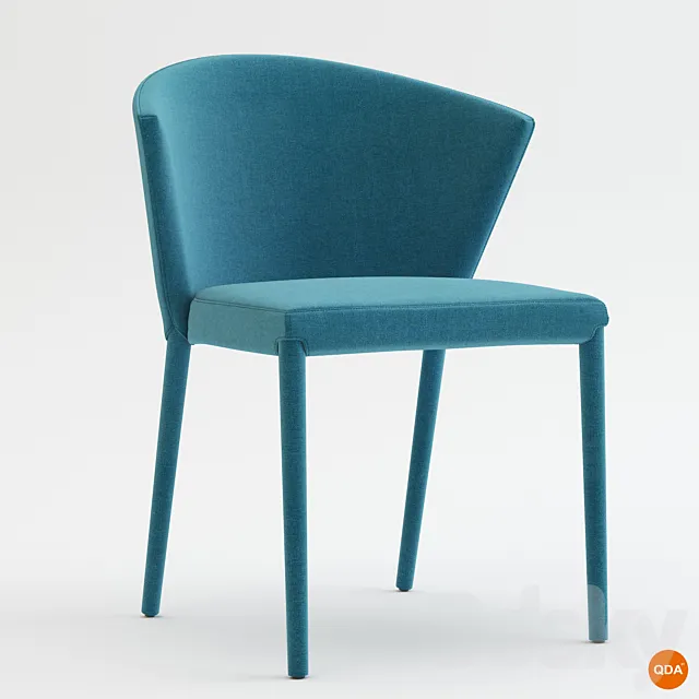 Chair and Armchair 3D Models – Calligaris Amelie Chair